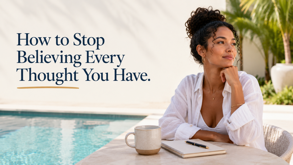 How to stop believing every thought